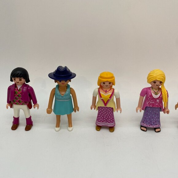 Geobra Playmobil Girls/Women Lot of 5 Figurines - Picture 3 of 6